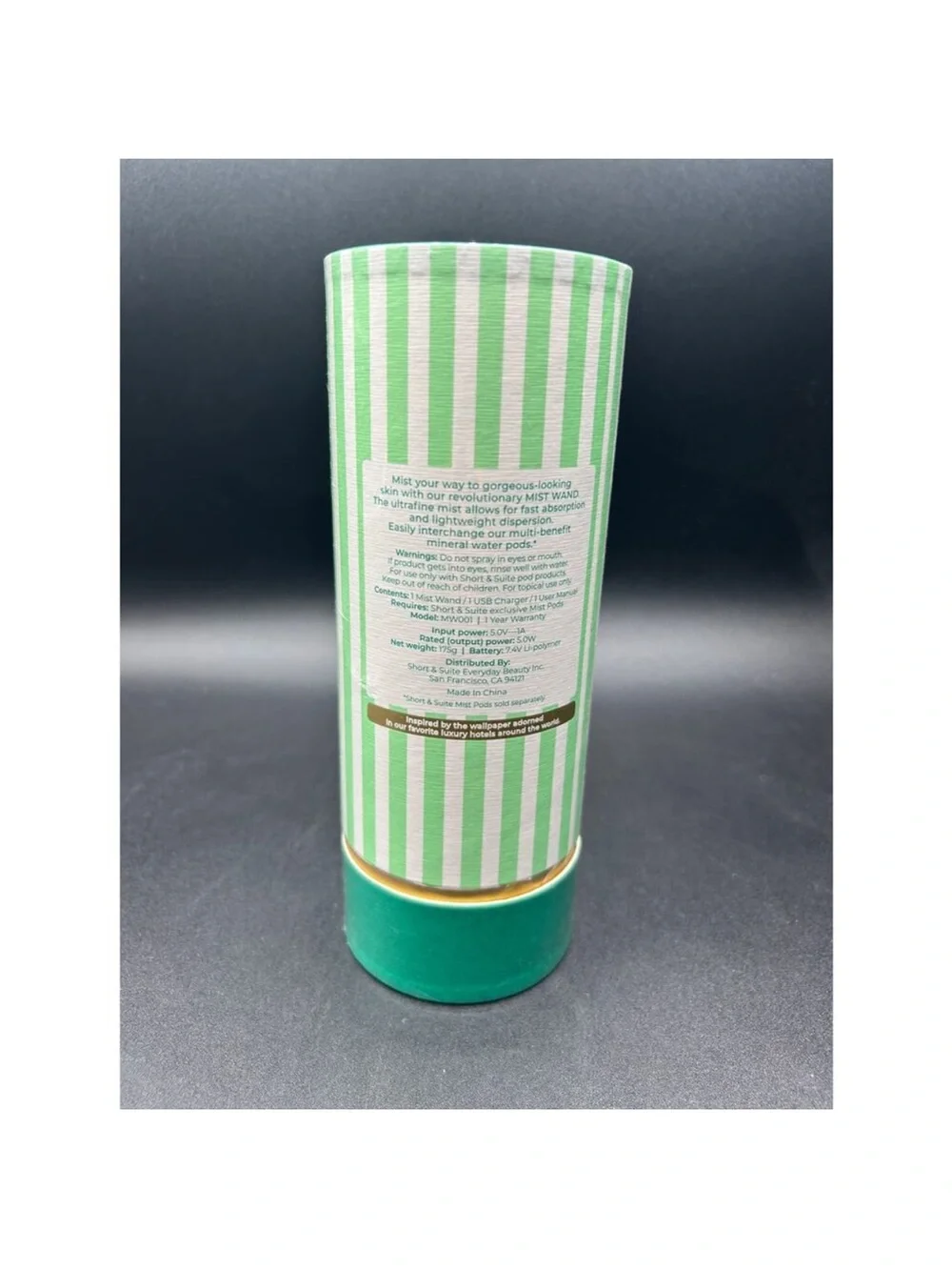 The Mist Wand Moisturizing Facial Mist — Green